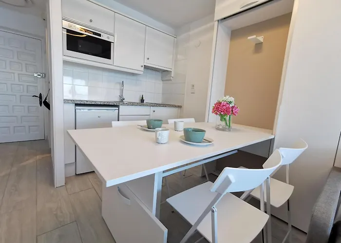 Appartement Estudio Reformado En Primera Linea De Mar Con Parking En - Es-209-26 *