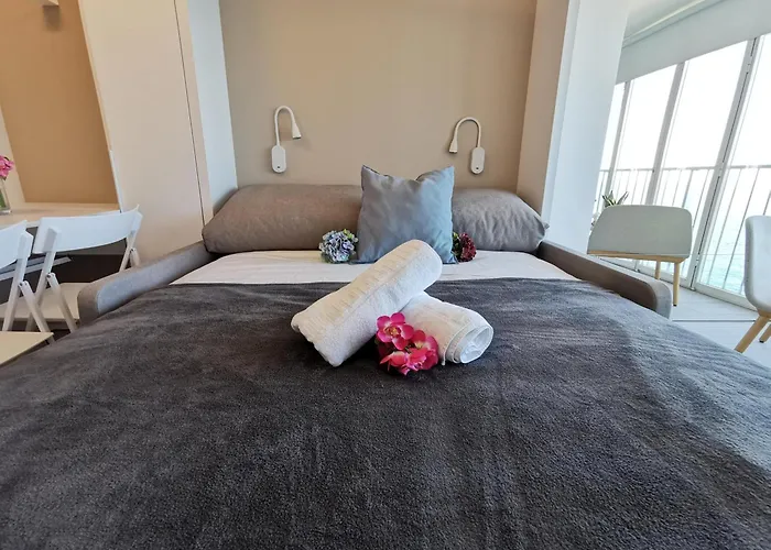 Daire Estudio Reformado En Primera Linea De Mar Con Parking En - Es-209-26 *